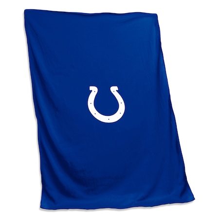 Logo Brands Indianapolis Colts Sweatshirt Blanket 614-74